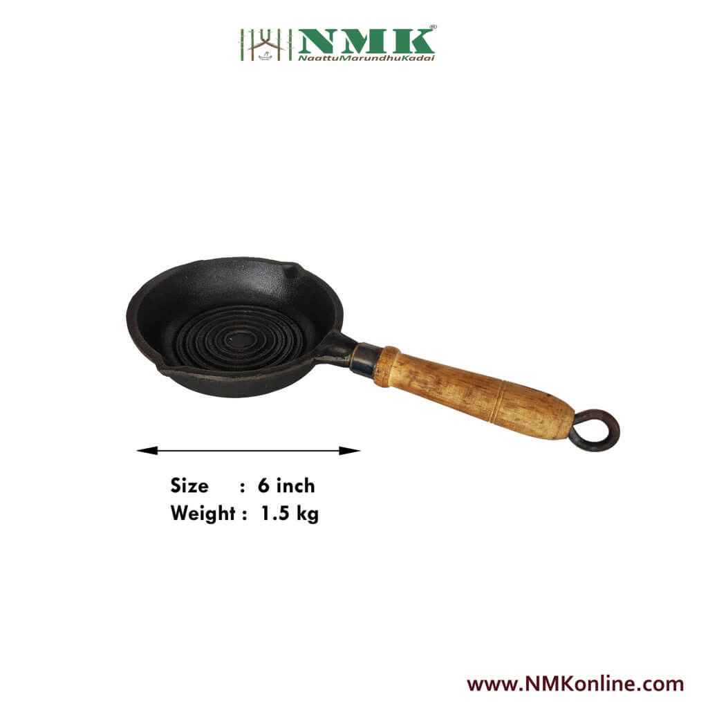 Cast Iron Skillet Pan 6 inch 